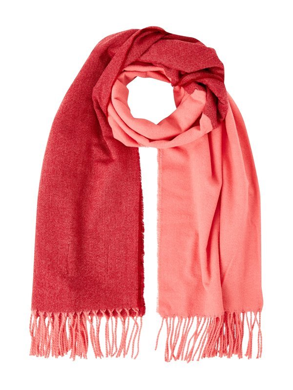 Damen Schal mit Fransen , rot, Gr. ONESIZE: Damen Schal mit Fransen , rot, Gr. ONESIZE für Damen und Herren in rot 
