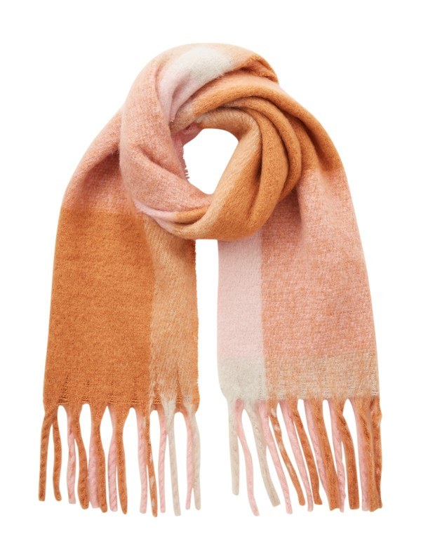 DENIM Damen Weicher Schal mit groben Fransen, rosa, Gr. ONESIZE: DENIM Damen Weicher Schal mit groben Fransen, rosa, Gr. ONESIZE für Damen und Herren 